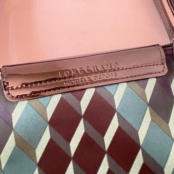 Longchamp Green and Black Tote with Foldable Design - Picture 12 of 14